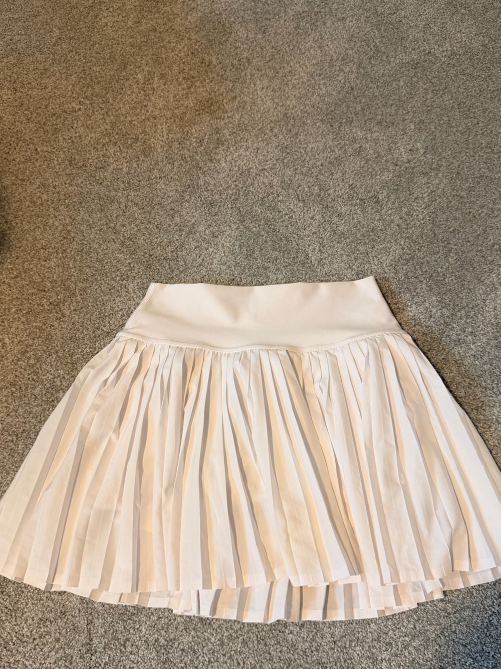 Alo Tennis Skirt White